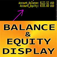 Balance and Equity Display mr