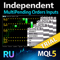 Independent MultiPending Order Inputs T RU