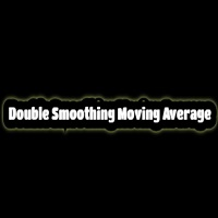 Moving average double smoothing