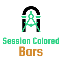Session colored Bars with High Low